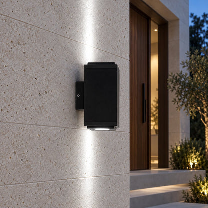 Modern Outdoor Wall Sconce Lighting Up Down Waterproof Die-Cast Aluminum LED 10W