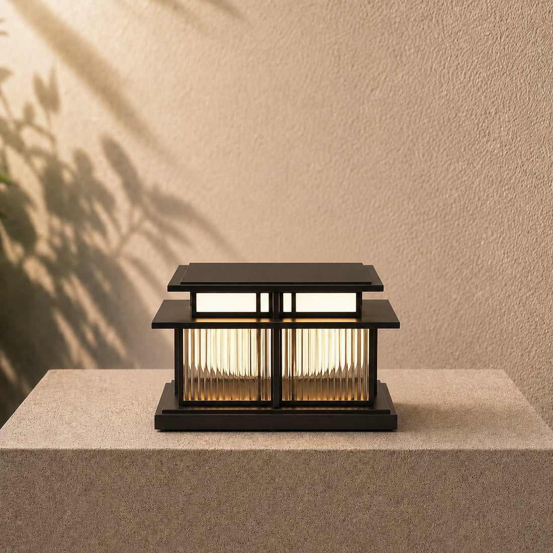 Modern Outdoor Wall Light Adjustable Waterproof Metal Acrylic LED for Gardens and Pathways