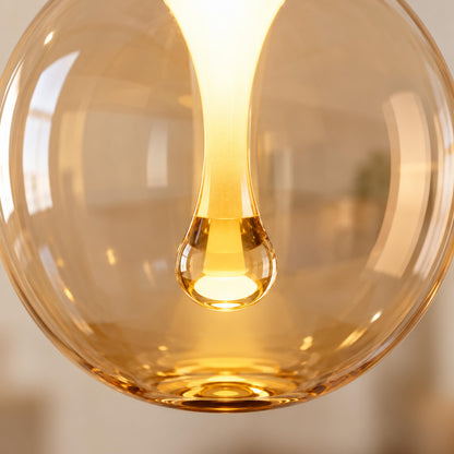 Modern Pendant Light Hanging Adjustable Metal Shade LED for Kitchen Dining Room