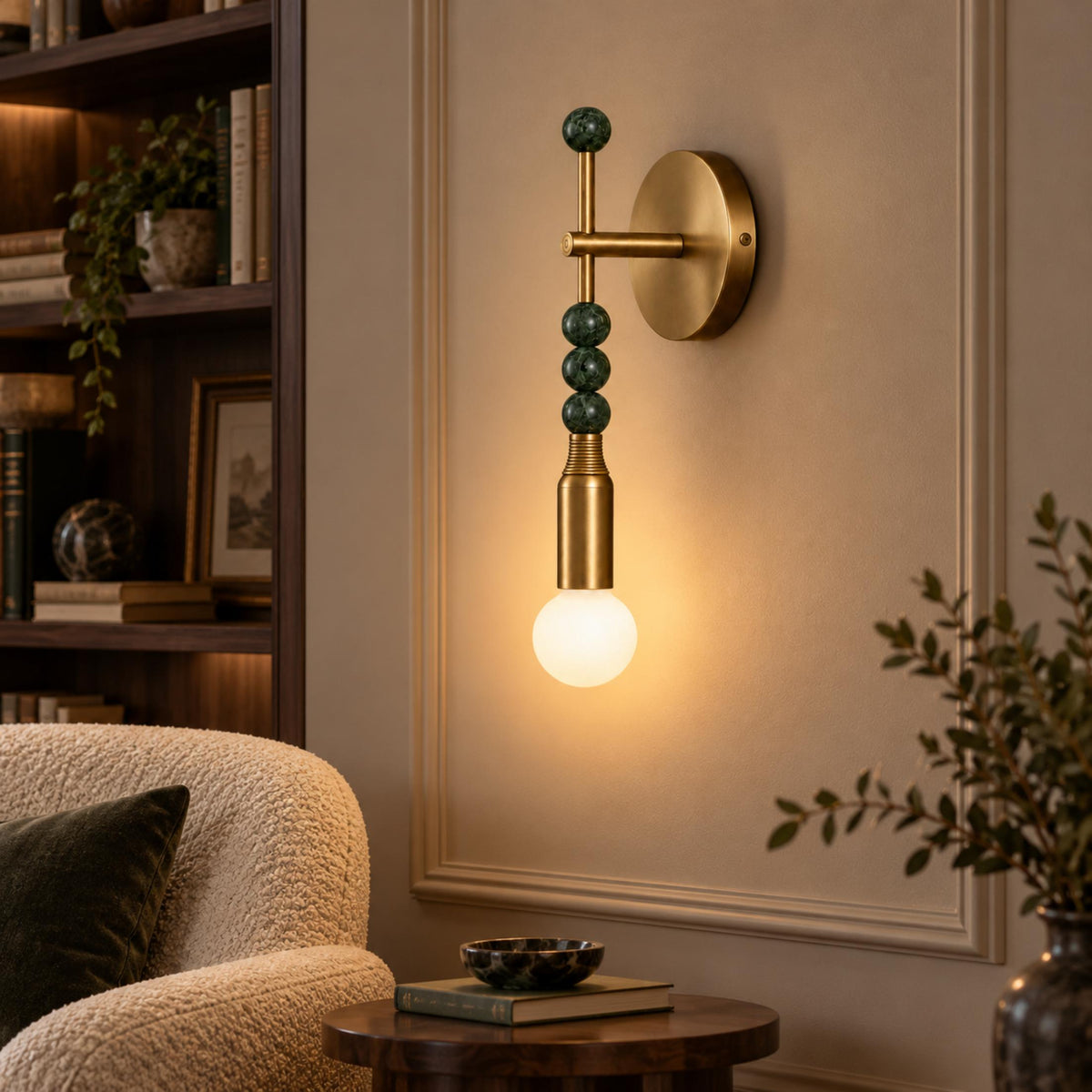Modern Wall Lamp Wall Mounted Metal Frame Adjustable LED Lighting Fixture