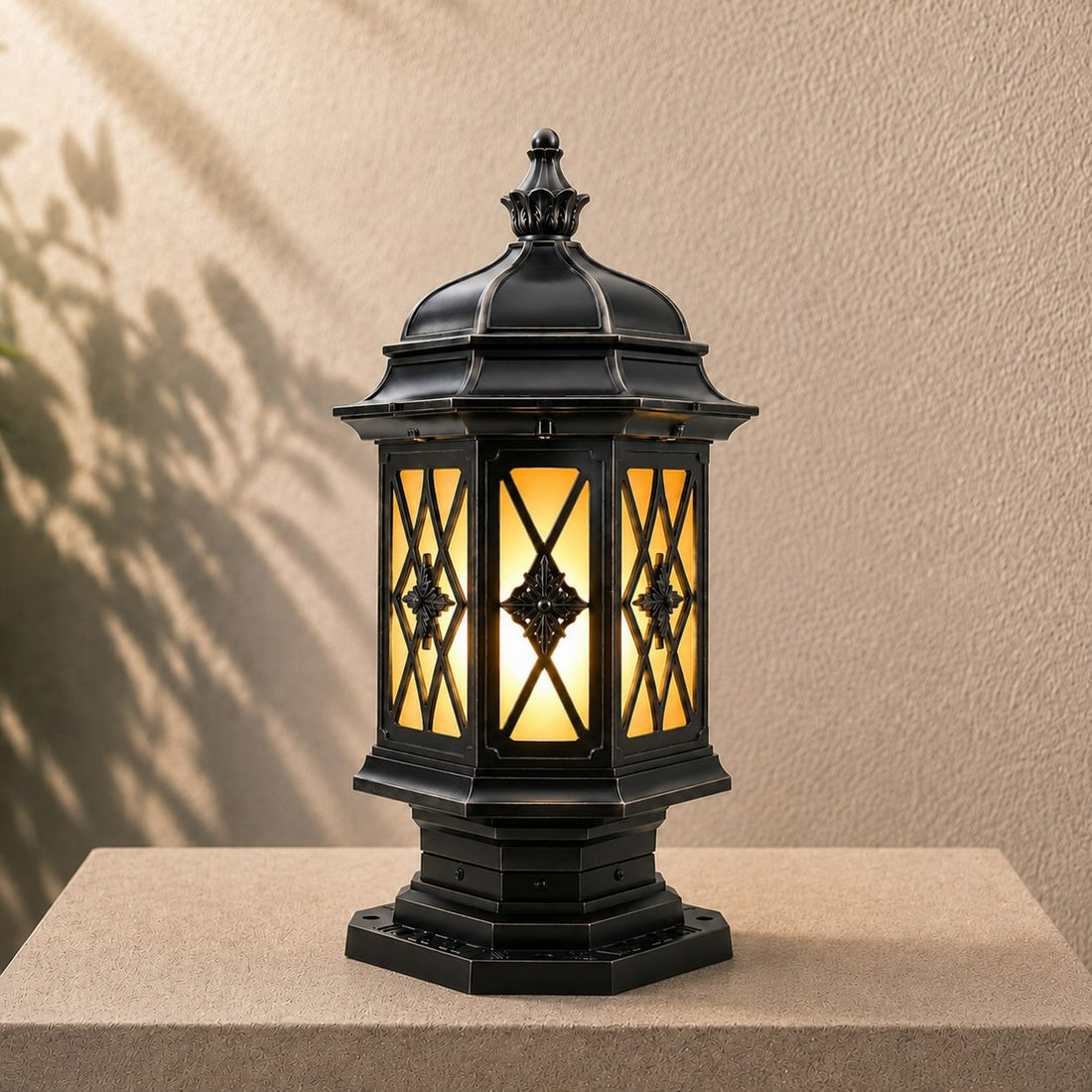 Modern Outdoor Wall Light Aluminum Frosted Glass Shade E27 Socket Water Resistant IP23
