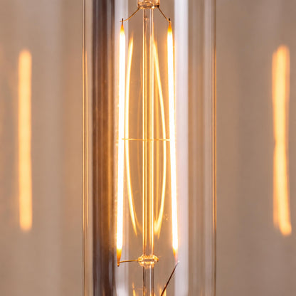 Traditional IP65 Outdoor Wall Light with Clear Glass &amp; Coffee Bronze Finish