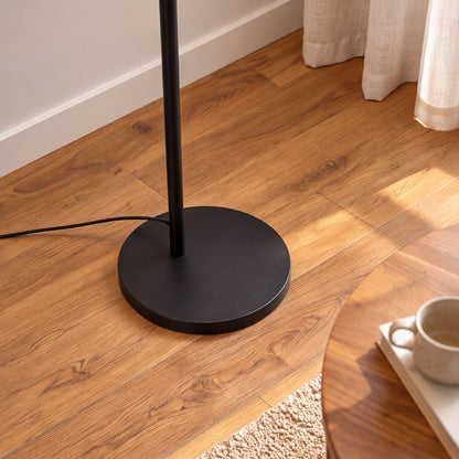 Modern Floor Lamp Adjustable Metal Base LED Lighting 50 to 70 Inches Height