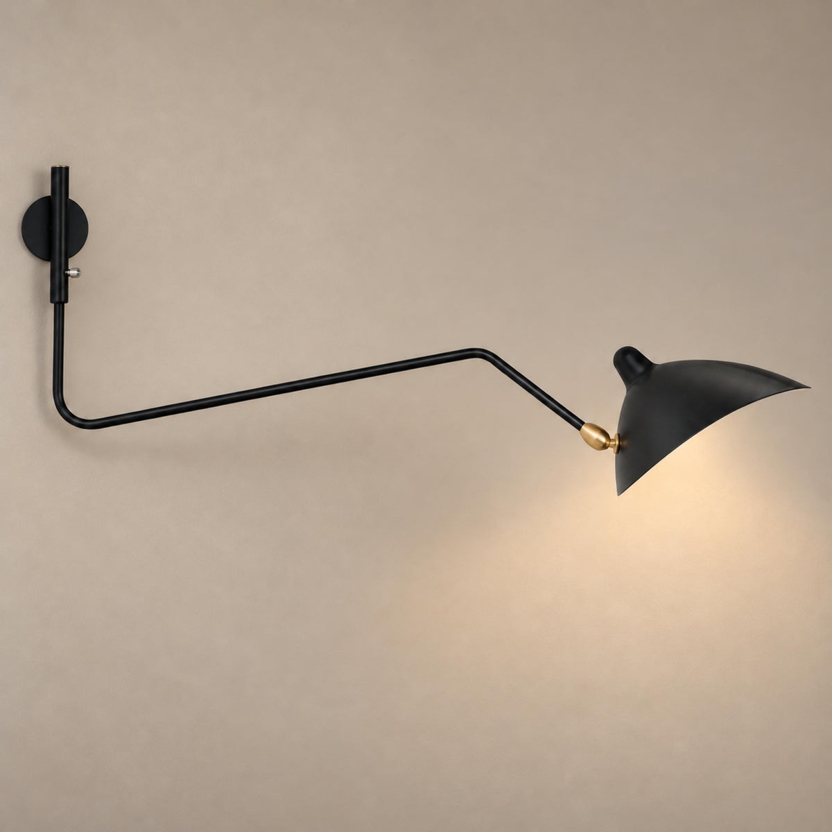 Modern Multi-Arm Wall Sconce Wall Mounted Metal Adjustable LED Wall Lighting Fixture