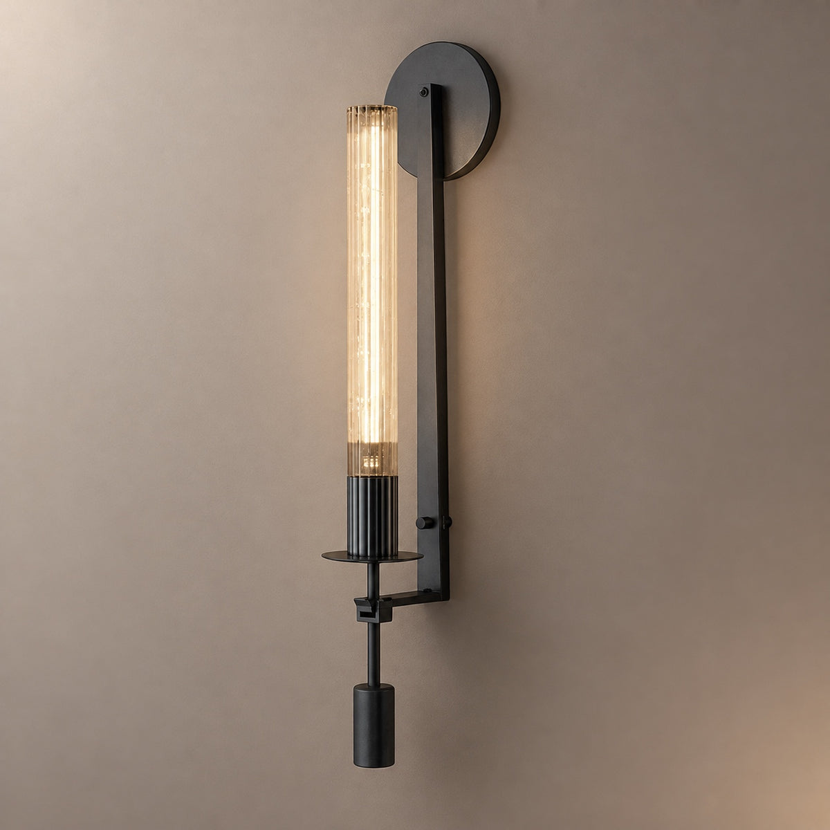 Classic Wall Light Wall Mounted Metal Frame Ambient Lighting Fixture for Indoor Use