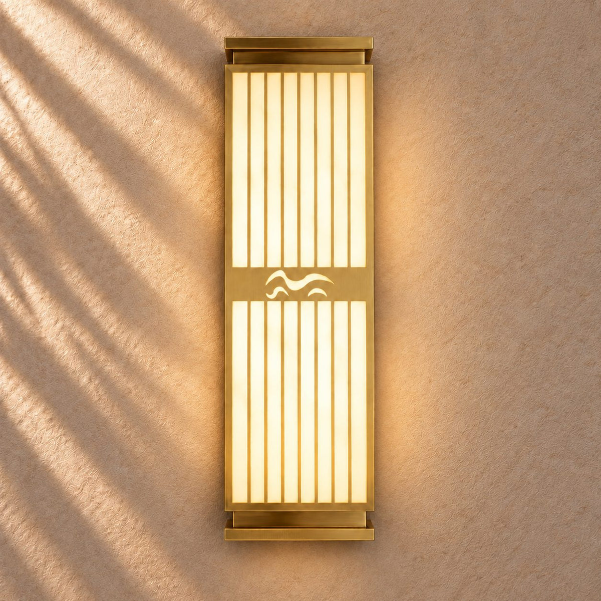 Modern Outdoor Wall Light Waterproof Metal Acrylic LED IP65 for Exterior Illumination