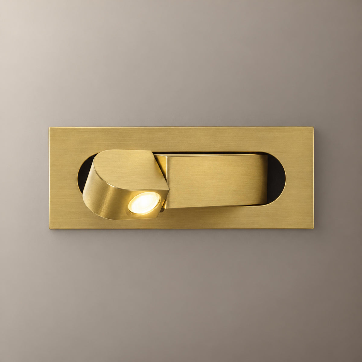 Modern LED Bedside Lamps Wall Mounted Metal Adjustable Arm for Focused Illumination