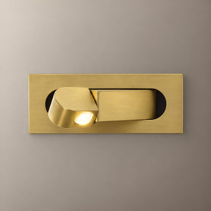 Modern LED Bedside Lamps Wall Mounted Metal Adjustable Arm for Focused Illumination