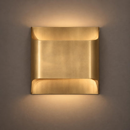 Modern Brass Wall Light Wall Mounted Metal Fixture Adjustable Lighting