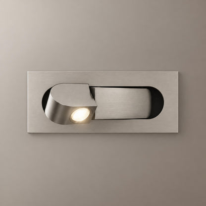 Modern LED Bedside Lamps Wall Mounted Metal Adjustable Arm for Focused Illumination
