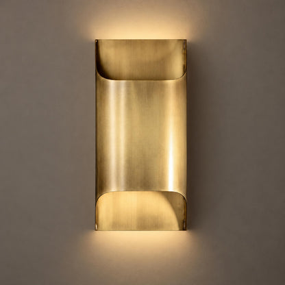 Modern Brass Wall Light Wall Mounted Metal Fixture Adjustable Lighting