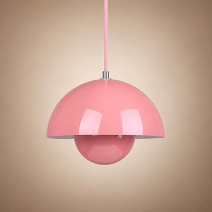 Modern Adjustable Black Pendant Light Hanging Metal LED for Kitchen and Home Lighting