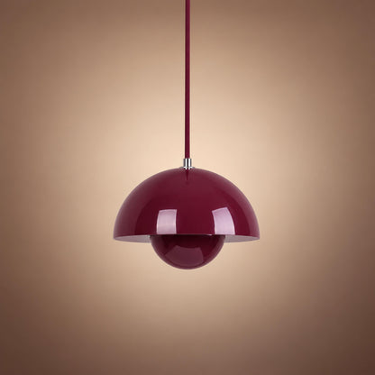 Modern Adjustable Black Pendant Light Hanging Metal LED for Kitchen and Home Lighting