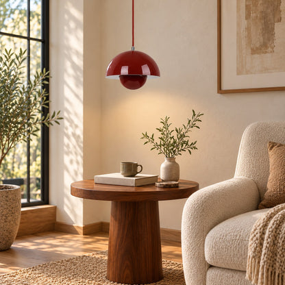 Modern Adjustable Black Pendant Light Hanging Metal LED for Kitchen and Home Lighting