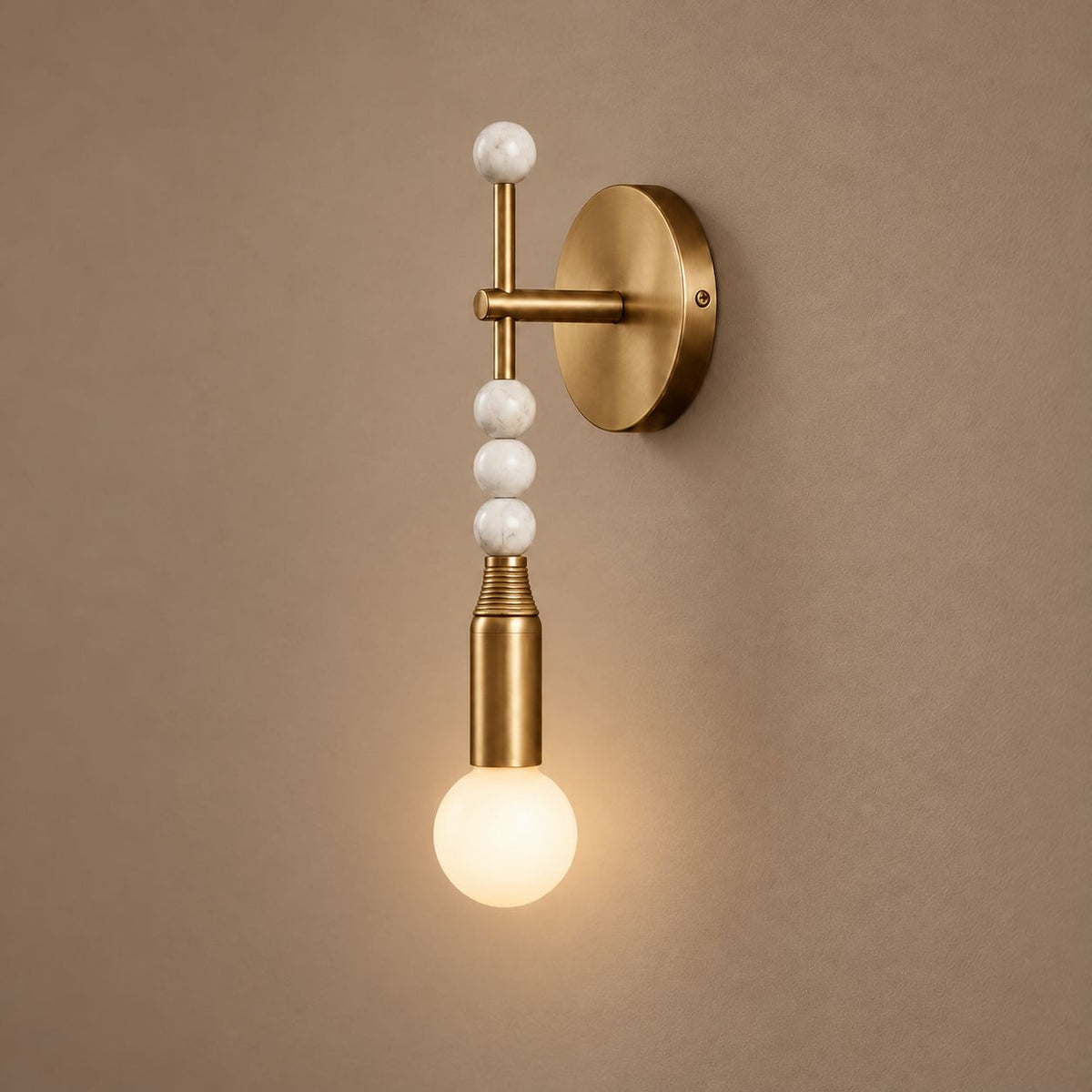 Modern Wall Lamp Wall Mounted Metal Frame Adjustable LED Lighting Fixture