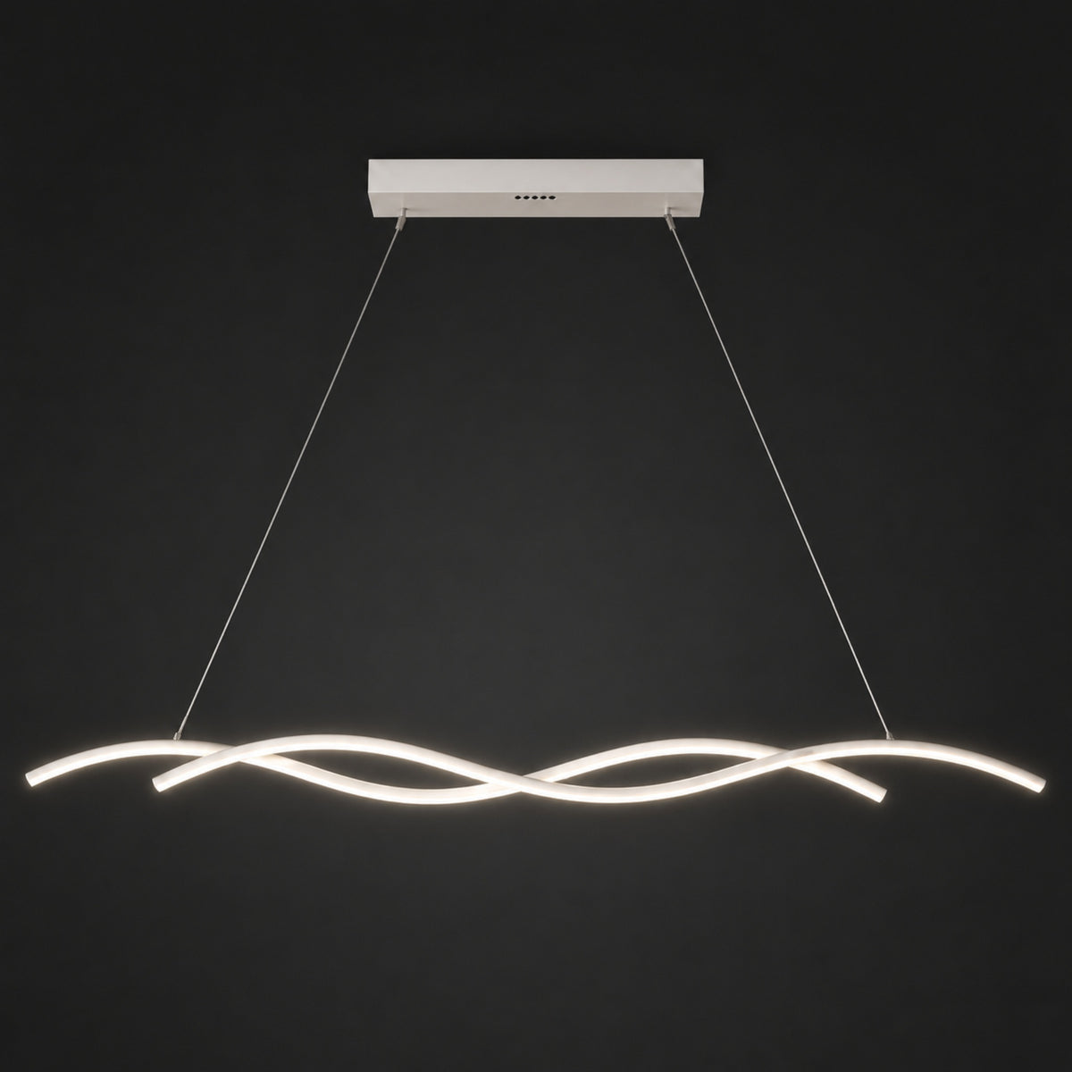 Modern Pendant Light Adjustable Hanging Aluminum LED Dimmable for Kitchen Island and Dining Room