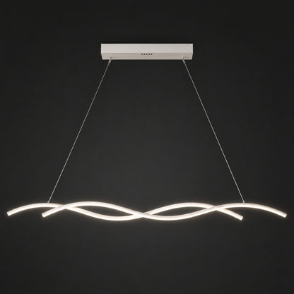 Modern Pendant Light Adjustable Hanging Aluminum LED Dimmable for Kitchen Island and Dining Room