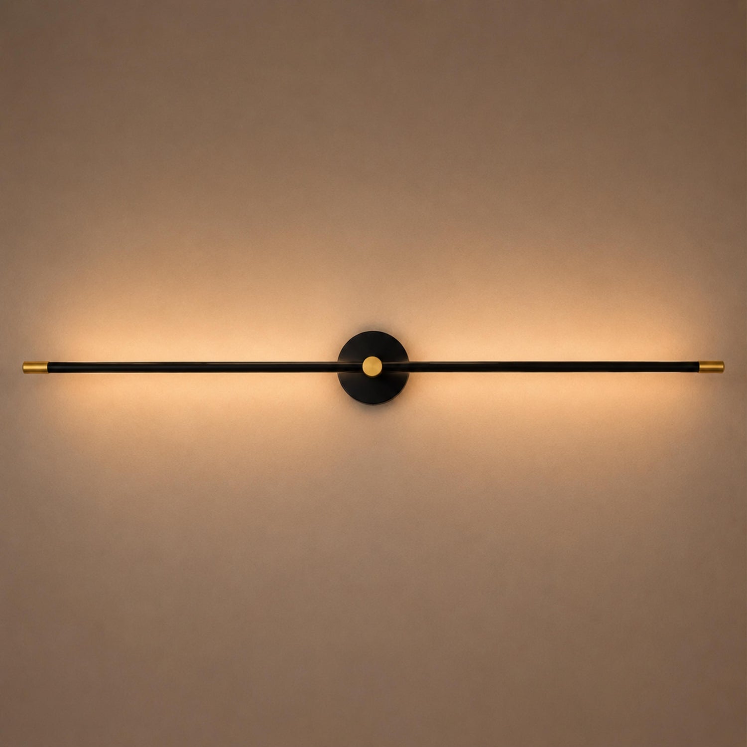 Modern Wall Sconce Light Adjustable Linear Metal LED with Warm and Cool Light Options