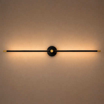 Modern Wall Sconce Light Adjustable Linear Metal LED with Warm and Cool Light Options