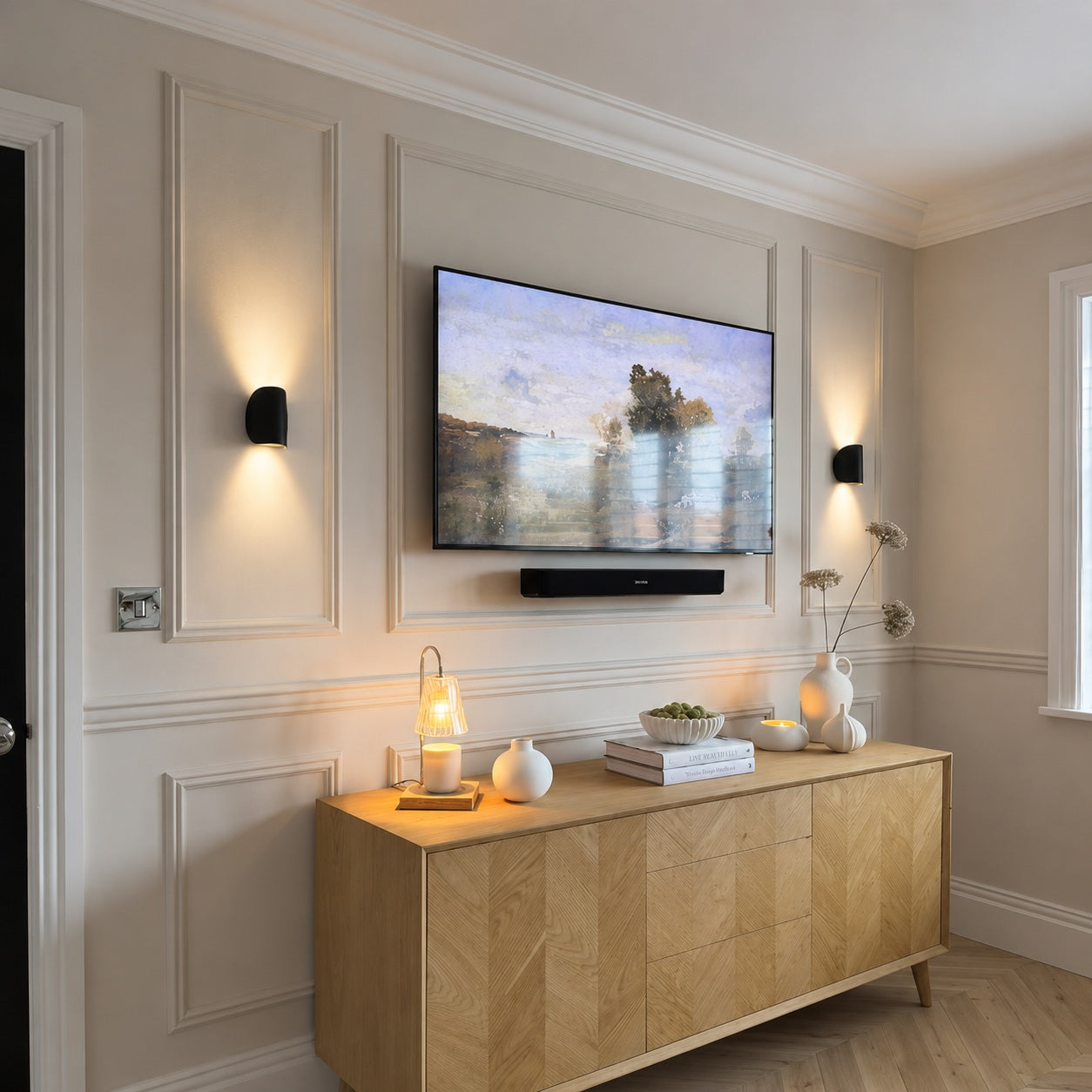 Modern Wall Light Sconce Adjustable Aluminum LED Dimmable Fixture for Bathroom 5W 700 Lumens