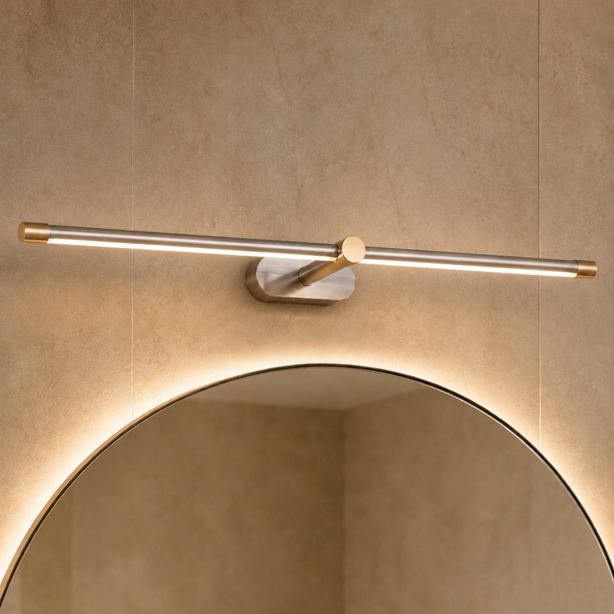 Modern Minimalist Wall Lamp Hardwired Metal LED Adjustable Sconce Light for Home Lighting