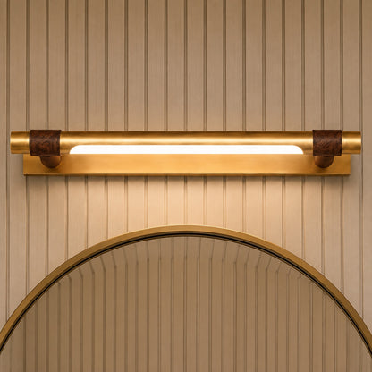 Modern Bathroom Vanity Light Wall Mounted Iron Acrylic LED with Three Color Temperatures