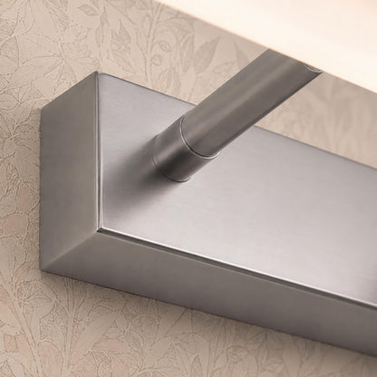 Modern Gold Bathroom Vanity Light Bar Wall Mounted Stainless Steel LED Adjustable 3-Colour