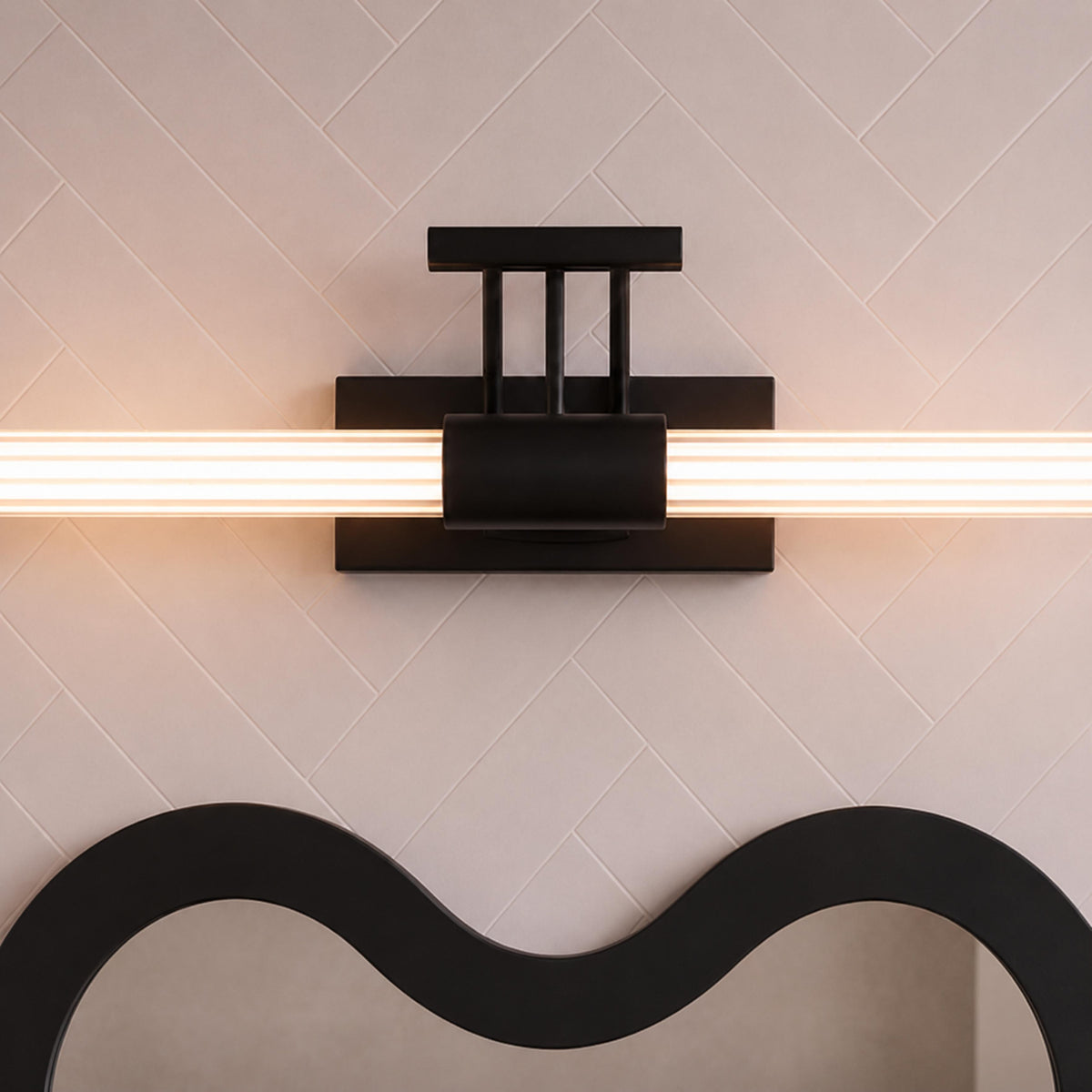 Modern LED Bathroom Vanity Light Wall Mounted with Adjustable Arms and 360-Degree Illumination