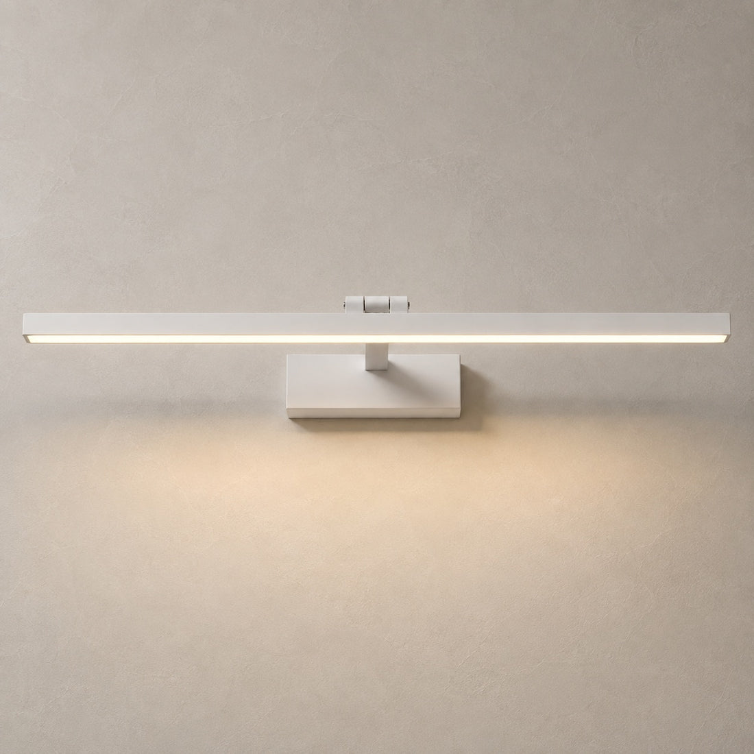 Modern Bathroom Vanity Light Bar Wall Mounted Metal Acrylic LED Adjustable Dual Color Temperature