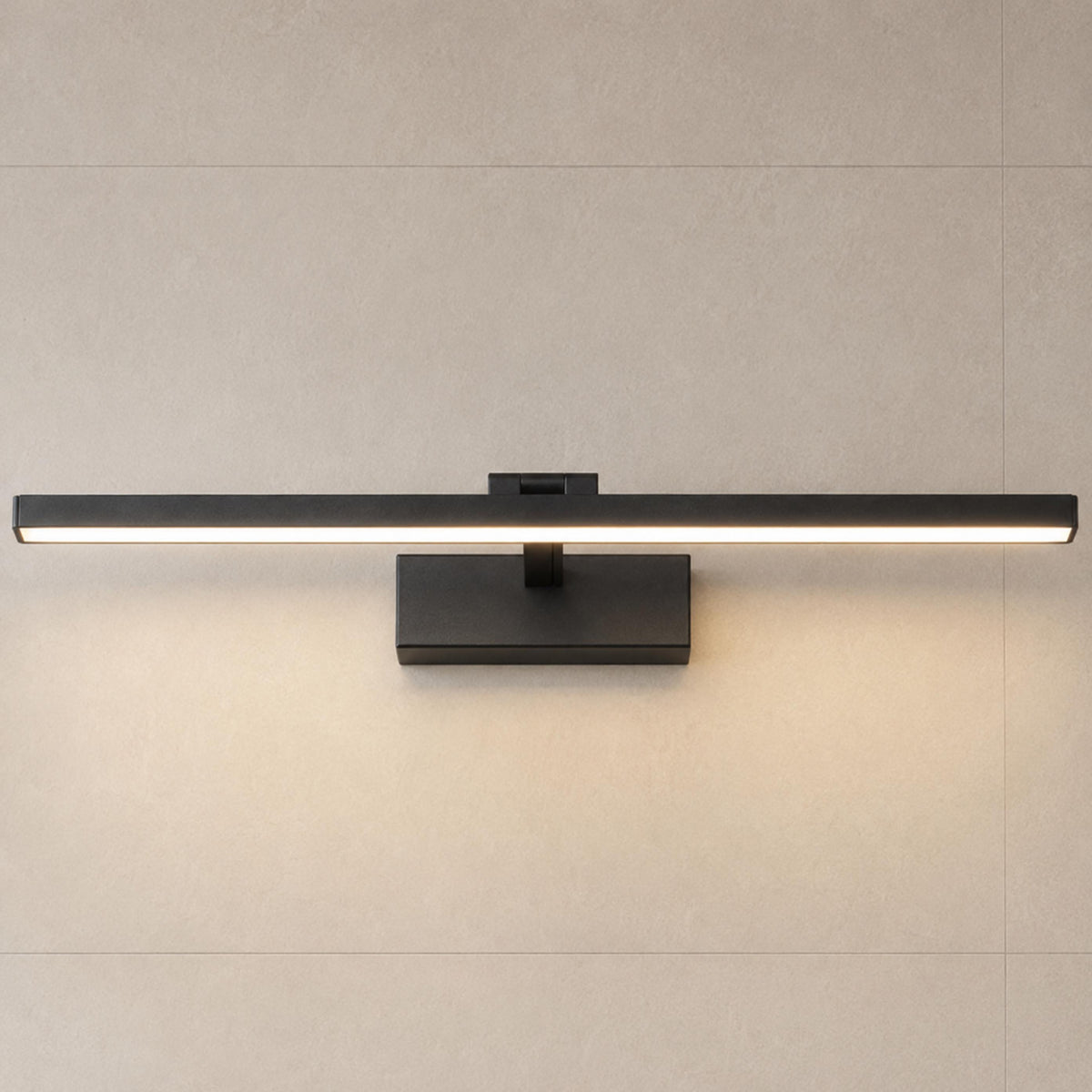 Modern Bathroom Vanity Light Bar Wall Mounted Metal Acrylic LED Adjustable Dual Color Temperature