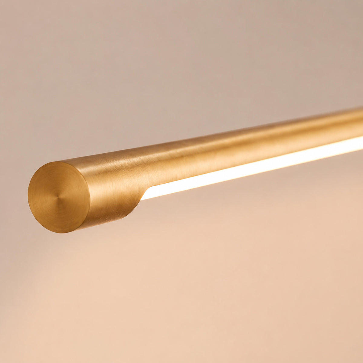 Modern Linear Bathroom Vanity Light Bar Wall Mounted Copper Acrylic LED Dimmable 3 Color Temperature