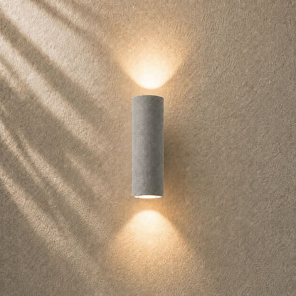 Modern Minimalist Wall Light Outdoor Wall Mounted Cement Fixture with IP54 Weather Resistance