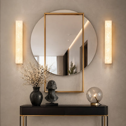 Modern Outdoor Wall Light Weather-Resistant Resin Wall Mounted LED IP65 for Patios and Entrances