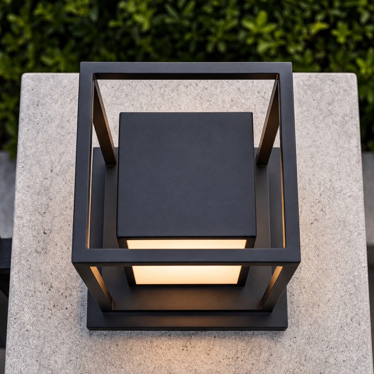 Solar Outdoor Wall Light Waterproof Stainless Steel Acrylic LED 3000K Warm White IP65