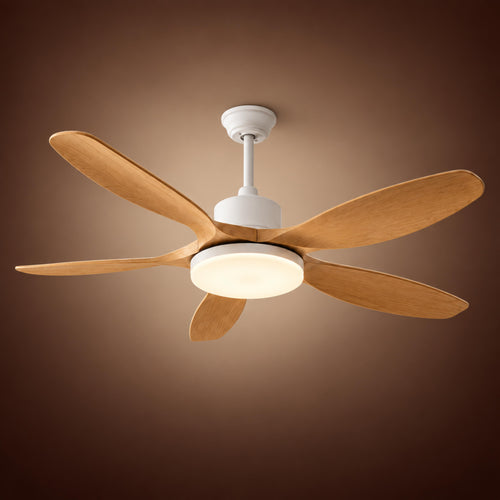 Model C  Nature Wood Grain & White (ABS blades)