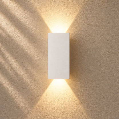 Modern Outdoor Wall Light Wall Mounted Aluminum 18W LED IP65 Weather Resistant for Gardens