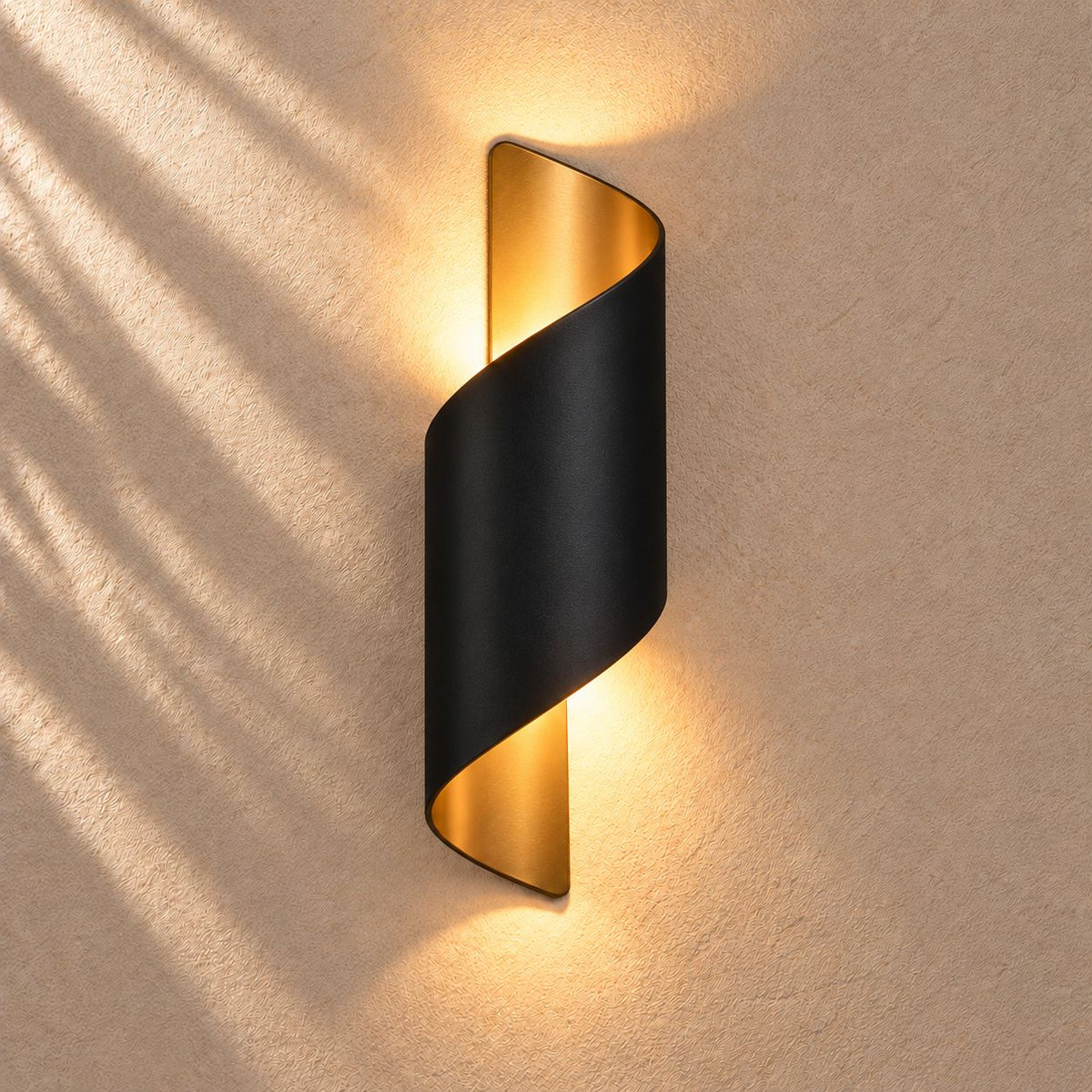 Modern Outdoor Wall Light Up and Down Sconce Waterproof Aluminum with LED PC Shade 10W 700lm
