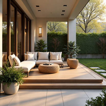 Modern Outdoor Wall Light Wall Mounted Stainless Steel Integrated LED Weather-Resistant IP65