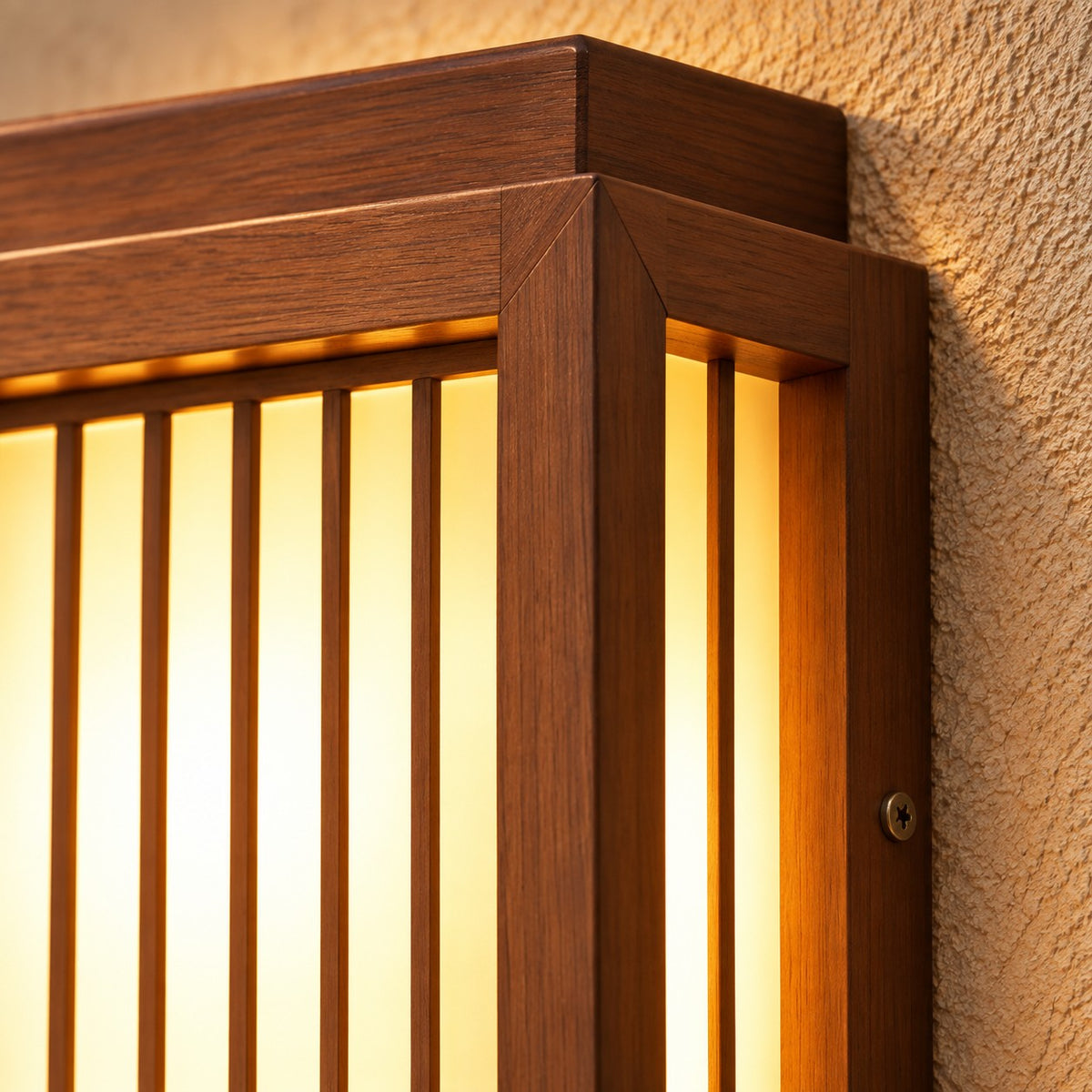 Modern Outdoor Wall Light Wall Mounted Stainless Steel Integrated LED Weather-Resistant IP65