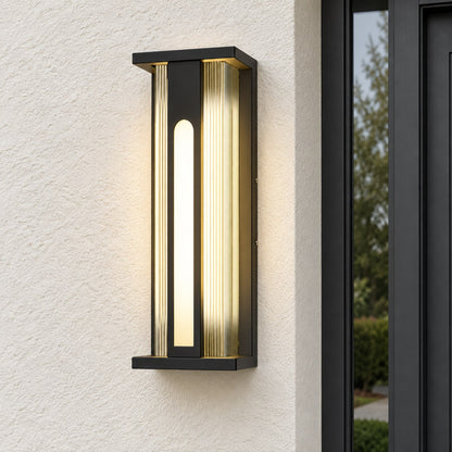 Modern Outdoor Wall Light Wall Mounted Stainless Steel Adjustable LED Weather Resistant