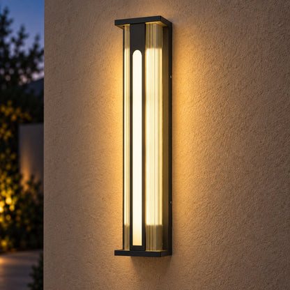 Modern Outdoor Wall Light Wall Mounted Stainless Steel Adjustable LED Weather Resistant