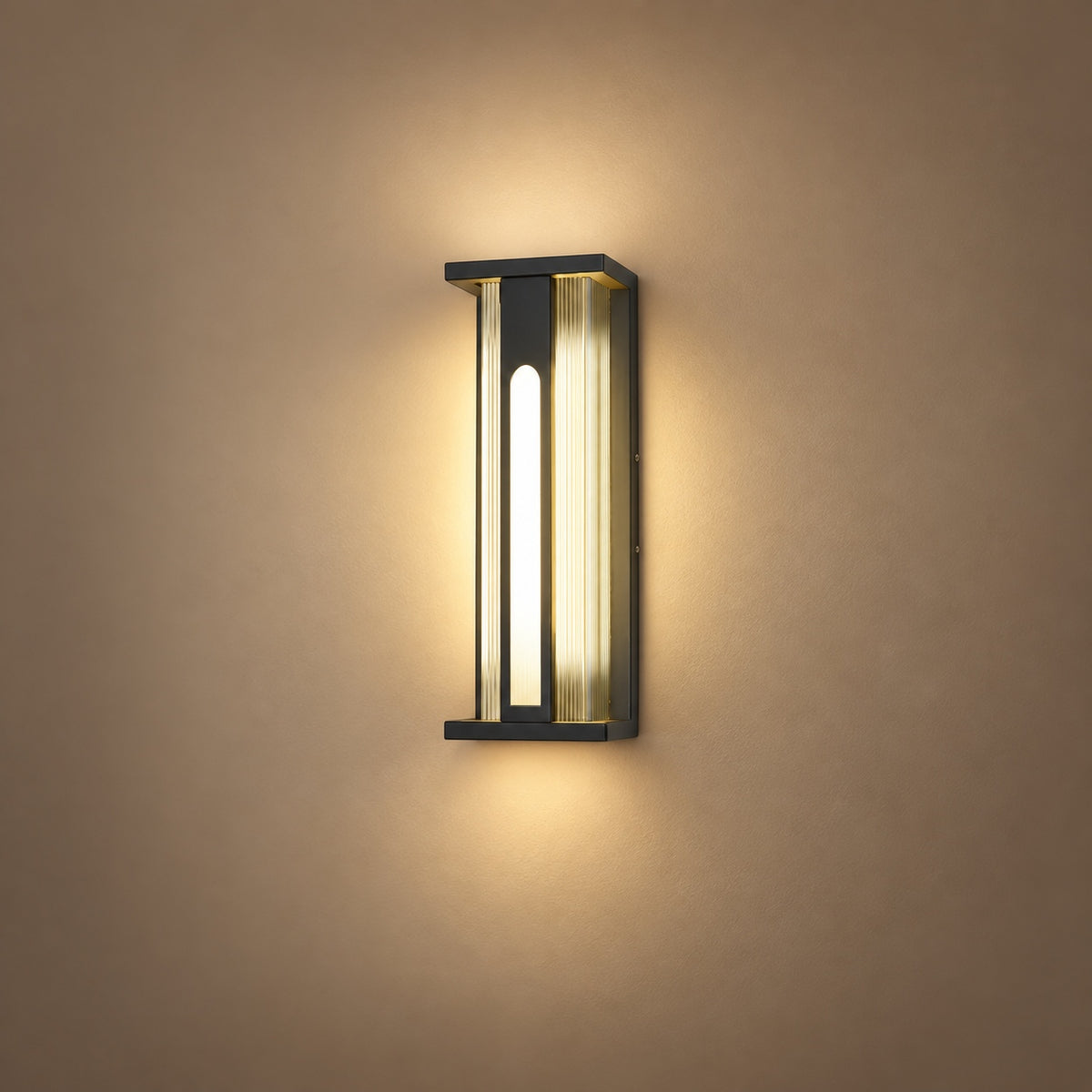 Modern Outdoor Wall Light Wall Mounted Stainless Steel Adjustable LED Weather Resistant