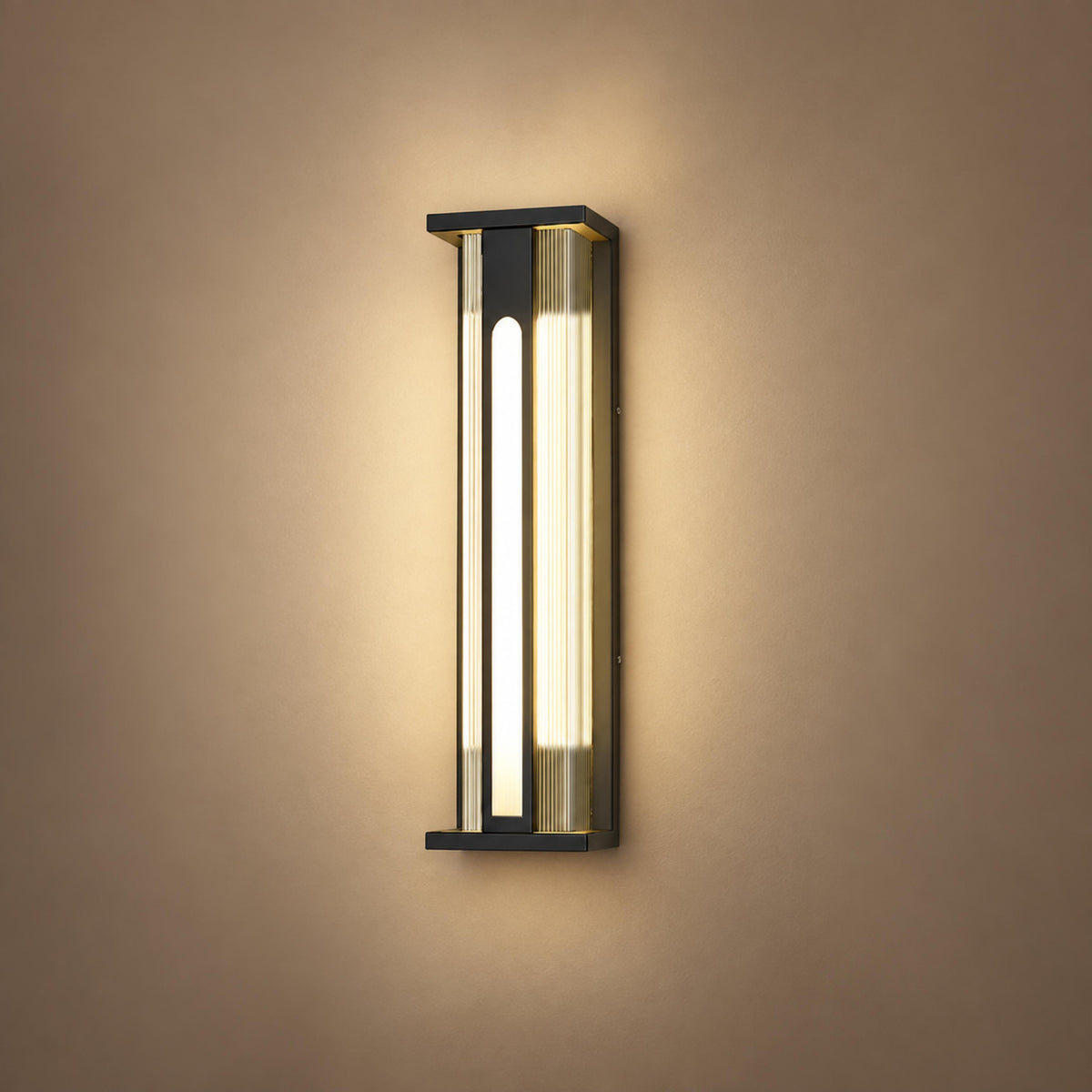 Modern Outdoor Wall Light Wall Mounted Stainless Steel Adjustable LED Weather Resistant