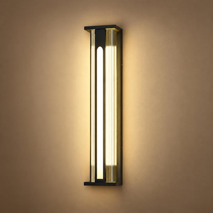 Modern Outdoor Wall Light Wall Mounted Stainless Steel Adjustable LED Weather Resistant