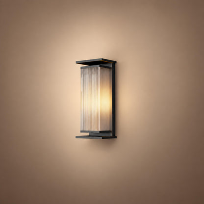 Modern Outdoor Wall Lamp Stainless Steel Waterproof LED Dimmable Wall Sconce for Exterior Use