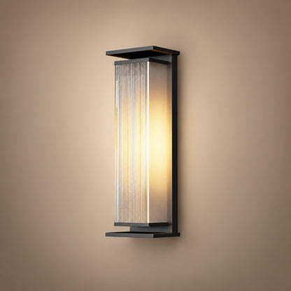 Modern Outdoor Wall Lamp Stainless Steel Waterproof LED Dimmable Wall Sconce for Exterior Use