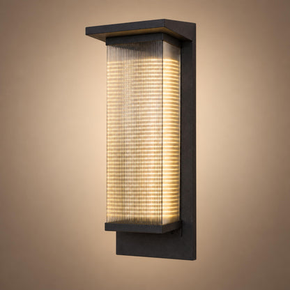Modern Outdoor Solar Wall Lights with Remote Control Stainless Steel LED and IP65 Moisture Resistance
