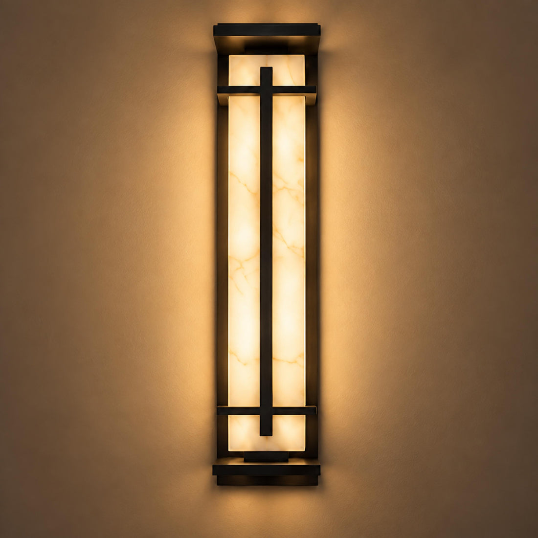 Modern Outdoor Wall Light Waterproof Stainless Steel IP65 Rated Integrated LED Fixture