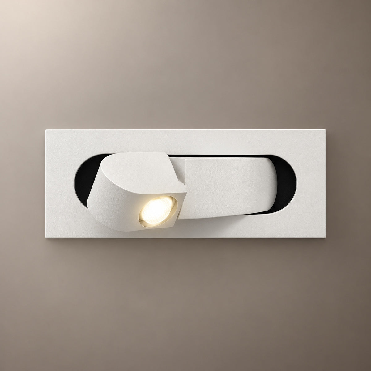 Modern LED Bedside Lamps Wall Mounted Metal Adjustable Arm for Focused Illumination