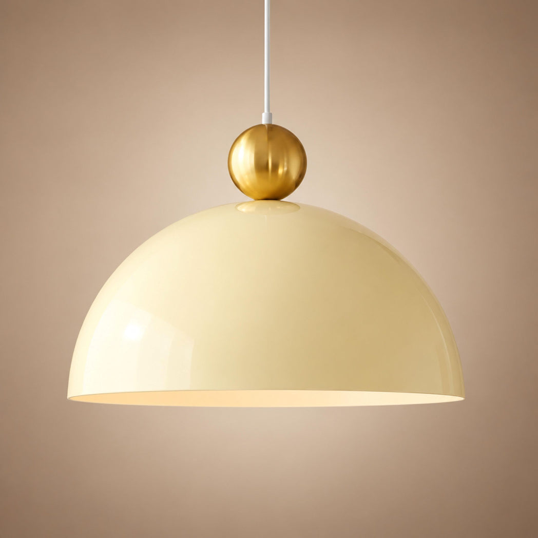 Modern Colorful Glass Pendant Light Adjustable Height LED Hanging Fixture for Kitchen Dining
